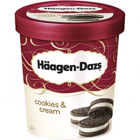 HAAGEN-DAZS cookies & cream tarrina 460 ml